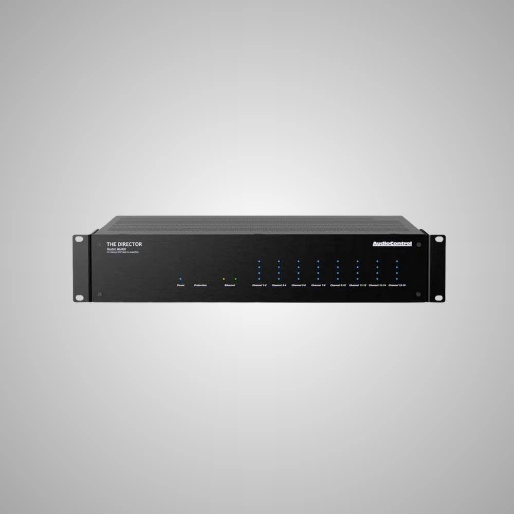 AudioControl M6400 16CH Network Matrix DSP Power Amplifier