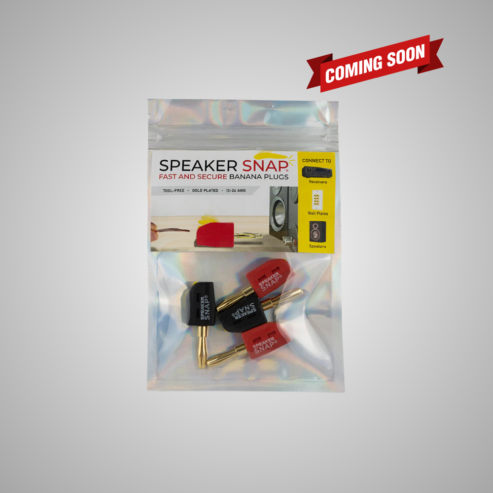 Speaker Snap Banana Plug 4 Pack