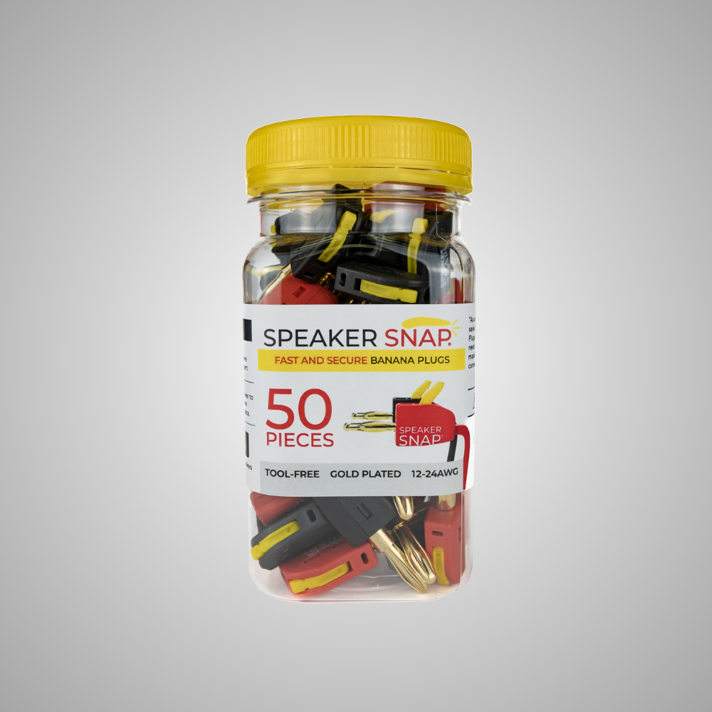 Speaker Snap Banana Plug 50 Pack