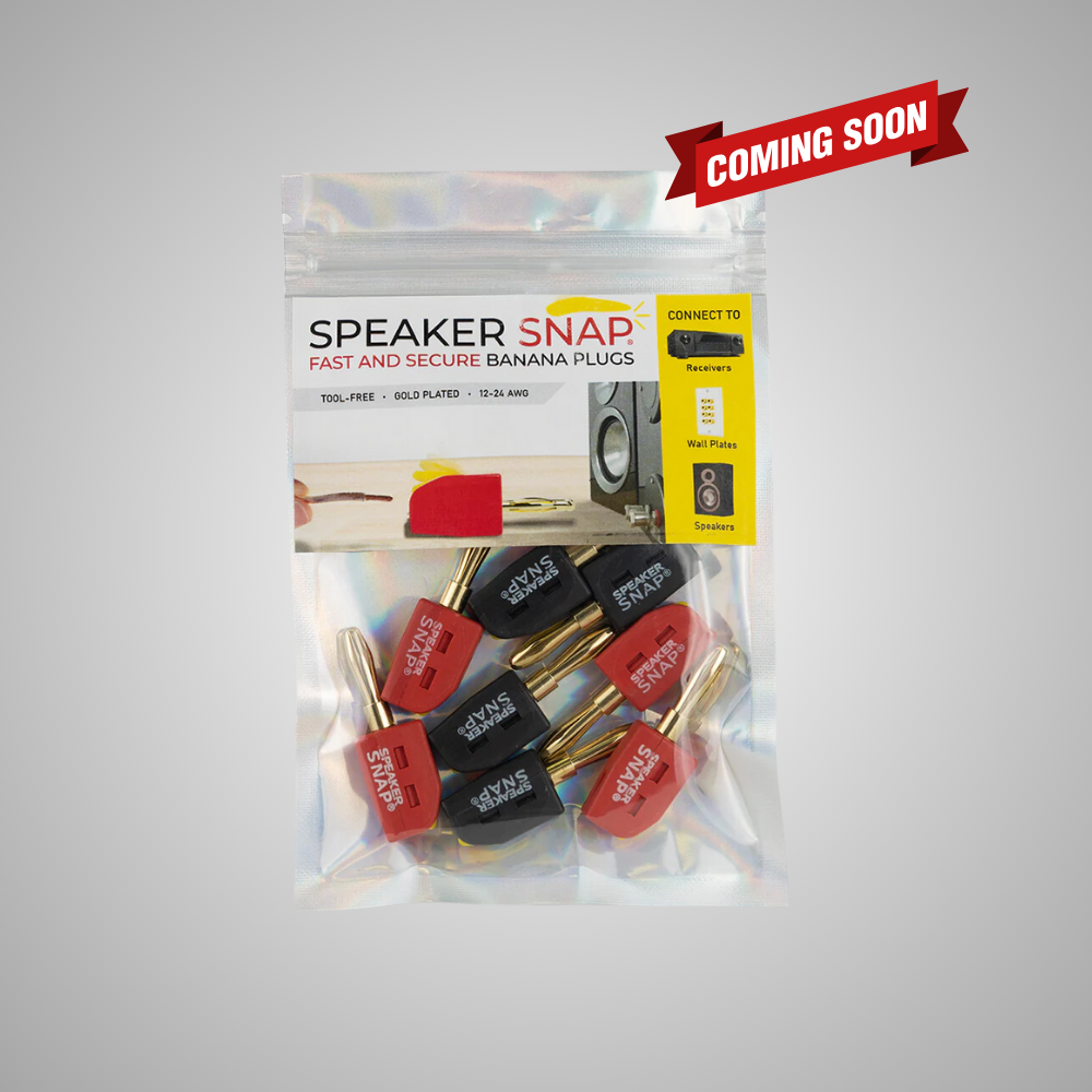 Speaker Snap Banana Plug 8 Pack