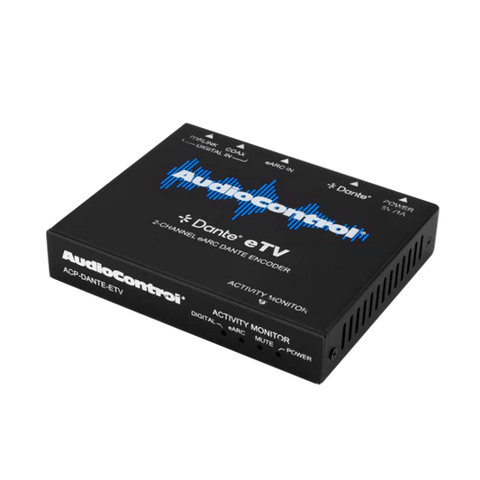 AudioControl 2-Channel Analog Audio Input eARC DANTE Encoder