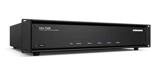 AudioControl CM3-750D 3CH 750W 70v DSP Matrix Amp with Dante