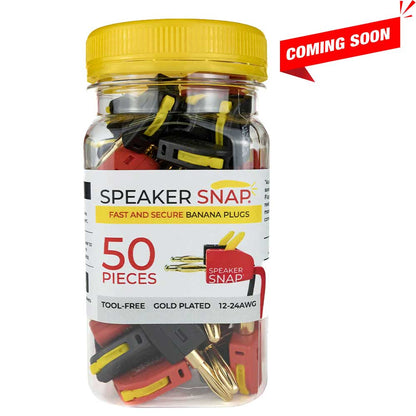 Speaker Snap Banana Plug 50 Pack