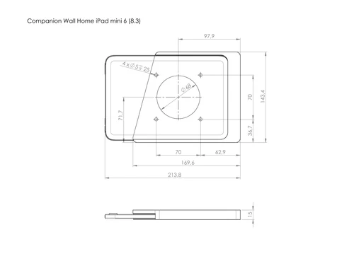 Displine Companion Wall Home iPad