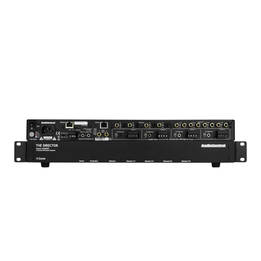 AudioControl M4800D 8CH Network Matrix DSP Power Amplifier With DANTE