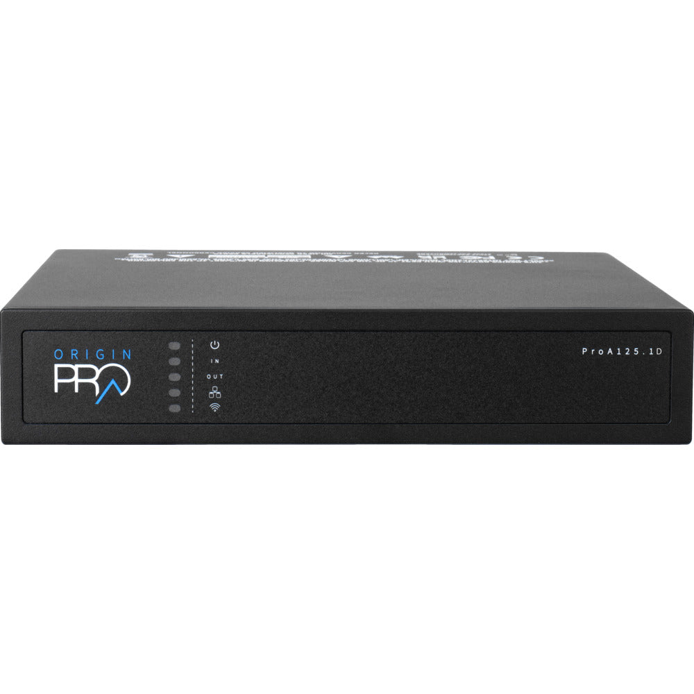 Origin PRO | 2-channel Power Amplifier with Dante®, 60W/ch at 4/8 ohm